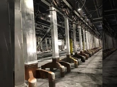 ألومنيوم عصا جذع 6101F عقدة الأنودية الصلبة الصب